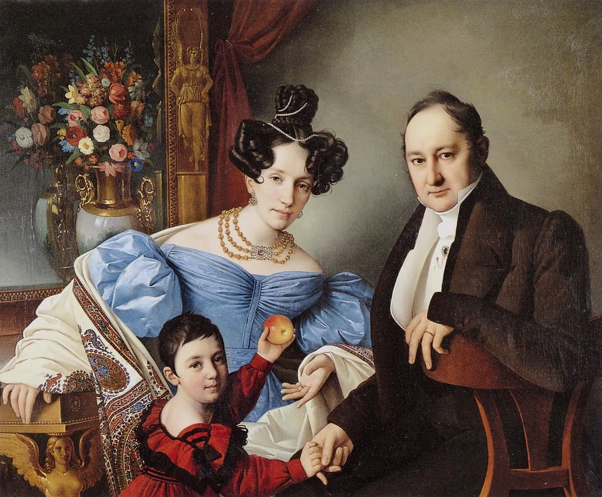 Ritratto della famiglia de Brucker - Museo di Revoltella, Trieste